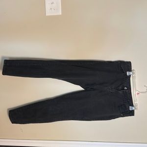 Silver Crush denim jeans.  Black jeans.  Woman’s 15/16
